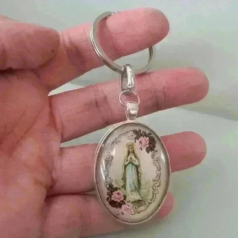 Vergin Mary  keychain - Picture 3 of 3